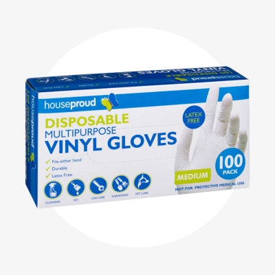 Disposable vinyl gloves and other general items to shop in Continental and Global services