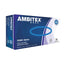 Ambitex V5201 Series Latex Free Clear Vinyl Gloves, 100/Box