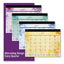Beautiful Day Desk Pad Calendar, Floral Artwork, 21.75 X 17, Assorted Color Sheets, Black Binding, 12-month (jan-dec): 2023