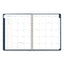 Signature Collection Firenze Navy Weekly/monthly Planner, 11 X 8.5, Navy Cover, 13-month (jan To Jan): 2023 To 2024
