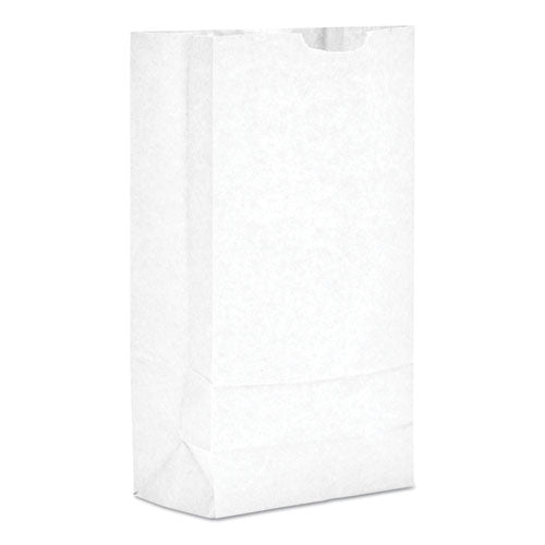 Grocery Paper Bags, 30 Lb Capacity, #3, 4.75" X 2.94" X 8.56", Kraft, 500 Bags