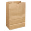 Grocery Paper Bags, 30 Lb Capacity, #3, 4.75" X 2.94" X 8.56", Kraft, 500 Bags