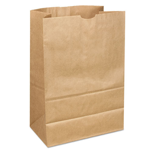 Grocery Paper Bags, 30 Lb Capacity, #3, 4.75" X 2.94" X 8.56", Kraft, 500 Bags