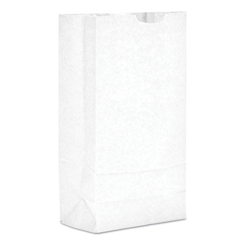 Grocery Paper Bags, 52 Lb Capacity, #3, 4.75" X 2.94" X 8.04", Kraft, 500 Bags