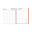 Fly By Frosted Weekly/monthly Planner, Fly By Butterflies Artwork, 11 X 8.5, Blush/pink Cover, 12-month (jan To Dec): 2023