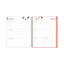 Fly By Frosted Weekly/monthly Planner, Fly By Butterflies Artwork, 11 X 8.5, Blush/pink Cover, 12-month (jan To Dec): 2023