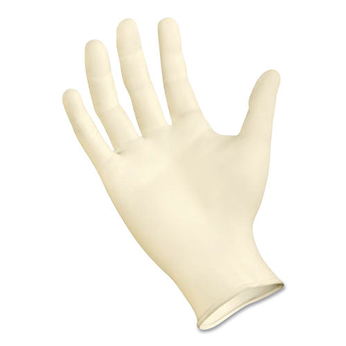 Powder-free Synthetic Vinyl Gloves, Medium, Beige, 4 Mil, 100/box