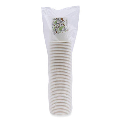 Deerfield Printed Paper Cold Cups, 12 Oz, 50 Cups/sleeve, 20 Sleeves/carton