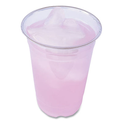 Clear Plastic Pete Cups, 14 Oz, 50/bag, 20 Bags/carton