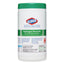 Hydrogen Peroxide Cleaner Disinfectant Wipes, 9 X 6.75, Unscented, White, 95/canister, 6 Canisters/carton