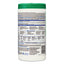 Hydrogen Peroxide Cleaner Disinfectant Wipes, 5.75 X 6.75, Unscented, White, 155/canister, 6 Canisters/carton