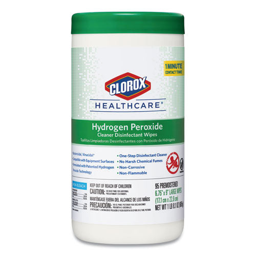  Disinfectant Wipes, 11" X 12", 185 Wipes, 2 Pack