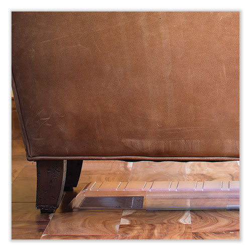 Under Furniture Air Deflector, 11 X 20 X 1.25, Clear