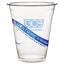 Bluestripe 25% Recycled Content Cold Cups, 9 Oz, Clear/blue, 50/pack, 20 Packs/carton