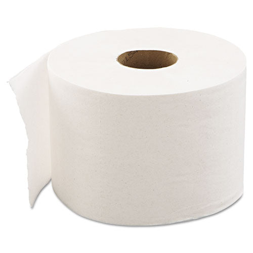 Pacific Blue Basic High-capacity Bathroom Tissue, Septic Safe, 1-ply, White, 1,500/roll, 48/carton