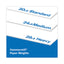Great White 30 Recycled Print Paper, 92 Bright, 20lb Bond Weight, 8.5 X 11, White, 500/ream,10 Reams/carton,40 Cartons/pallet