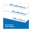 Great White 30 Recycled Print Paper, 92 Bright, 20 Lb Bond Weight, 11 X 17, White, 500/ream