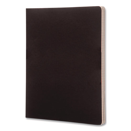 Cahier Journal, 1-subject, Narrow Rule, Black Cover, (64) 5.5 X 3.5 Sheets, 3/pack