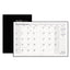 Recycled Ruled 14-month Planner With Stitched Leatherette Cover, 11 X 8.5, Black Cover, 14-month (dec To Jan): 2022 To 2024