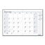 Recycled Ruled 14-month Planner With Stitched Leatherette Cover, 11 X 8.5, Black Cover, 14-month (dec To Jan): 2022 To 2024