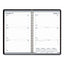 Recycled Weekly Appointment Book, 8 X 5, Black Cover, 12-month (jan To Dec): 2023