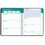 Express Track Recycled Weekly Appointment Book/monthly Planner, 8 X 5, Black Cover, 13-month (jan To Jan): 2023 To 2024
