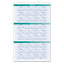 Express Track Recycled Weekly Appointment Book/monthly Planner, 8 X 5, Black Cover, 13-month (jan To Jan): 2023 To 2024
