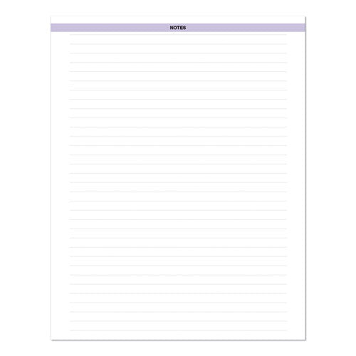Recycled Wild Flower Weekly/monthly Planner, Wild Flowers Artwork, 9 X 7, Gray/white/purple Cover, 12-month (jan-dec): 2023