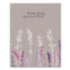 Recycled Wild Flower Weekly/monthly Planner, Wild Flowers Artwork, 9 X 7, Gray/white/purple Cover, 12-month (jan-dec): 2023