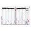 Recycled Wild Flower Weekly/monthly Planner, Wild Flowers Artwork, 9 X 7, Gray/white/purple Cover, 12-month (jan-dec): 2023