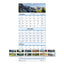 Earthscapes Recycled 3-month Vertical Wall Calendar, Scenic Photography, 8 X 17, White Sheets, 14-month (dec-jan): 2022-2024