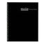 Recycled Meeting Note Planner, 11 X 8.5, Black Cover, 12-month (jan To Dec): 2023
