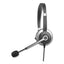 Monaural Headset, Black/Silver, IVR70001
