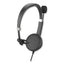 Monaural Headset, Black/Silver, IVR70001