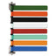 Room Id Flag System, 8 Flags, Primary Colors