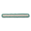 Hygen Dust Mop Heads With Fringe, Green, 60 In., Microfiber, Cut-end