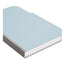 Expanding Recycled Heavy Pressboard Folders, 1/3-cut Tabs: Assorted, Legal Size, 1" Expansion, Blue, 25/box