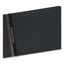 Prong Fastener Premium Pressboard Report Cover, Two-piece Prong Fastener, 2" Capacity,  8.5 X 11, Black/black