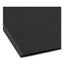 Prong Fastener Premium Pressboard Report Cover, Two-piece Prong Fastener, 2" Capacity,  8.5 X 11, Black/black