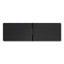 Prong Fastener Premium Pressboard Report Cover, Two-piece Prong Fastener, 3" Capacity, 8.5 X 14, Black/black