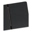 Prong Fastener Premium Pressboard Report Cover, Two-piece Prong Fastener 3" Capacity, 8.5 X 11, Black/black