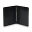 Prong Fastener Premium Pressboard Report Cover, Two-piece Prong Fastener, 3" Capacity, 8.5 X 11, Black/black
