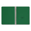 Prong Fastener Pressboard Report Cover, Two-piece Prong Fastener, 3" Capacity, 8.5 X 11, Green/green