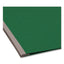 Prong Fastener Pressboard Report Cover, Two-piece Prong Fastener, 3" Capacity, 8.5 X 11, Green/green
