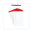 Perforated Ruled Writing Pads, Wide/legal Rule, Red Headband, 50 White 8.5 X 14 Sheets, Dozen