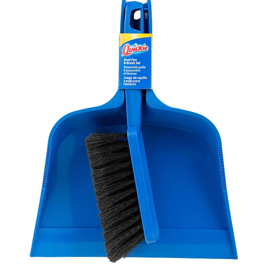 Quickie Bulldozer Brush and Dust Pan Set Pack of 10
