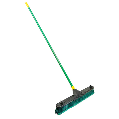 Quickie Bulldozer™ Tight Grip® 24" Multi-Surface Pushbroom Pack of 3