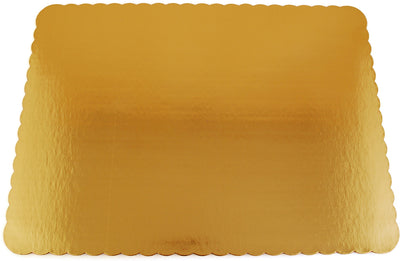 Gold Cake Pads, 25.5 x 17.5, Gold, Paper, 50/Carton