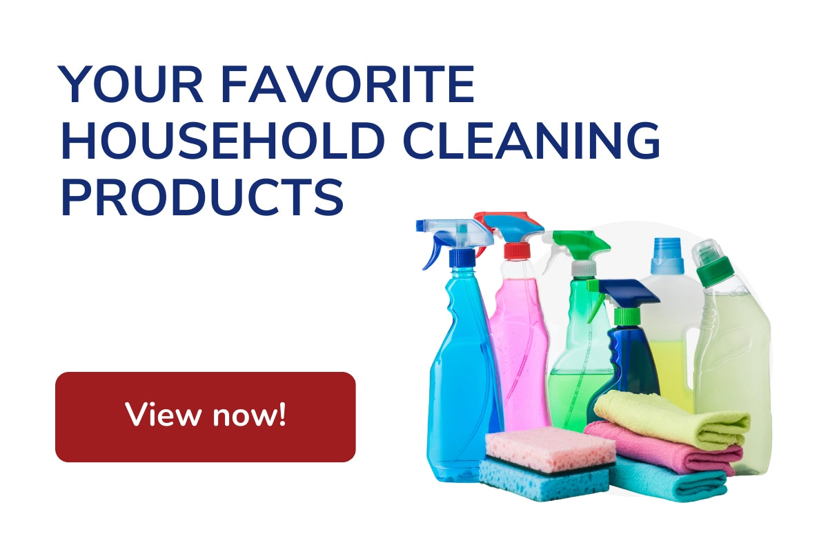 Your favorite household cleaning products