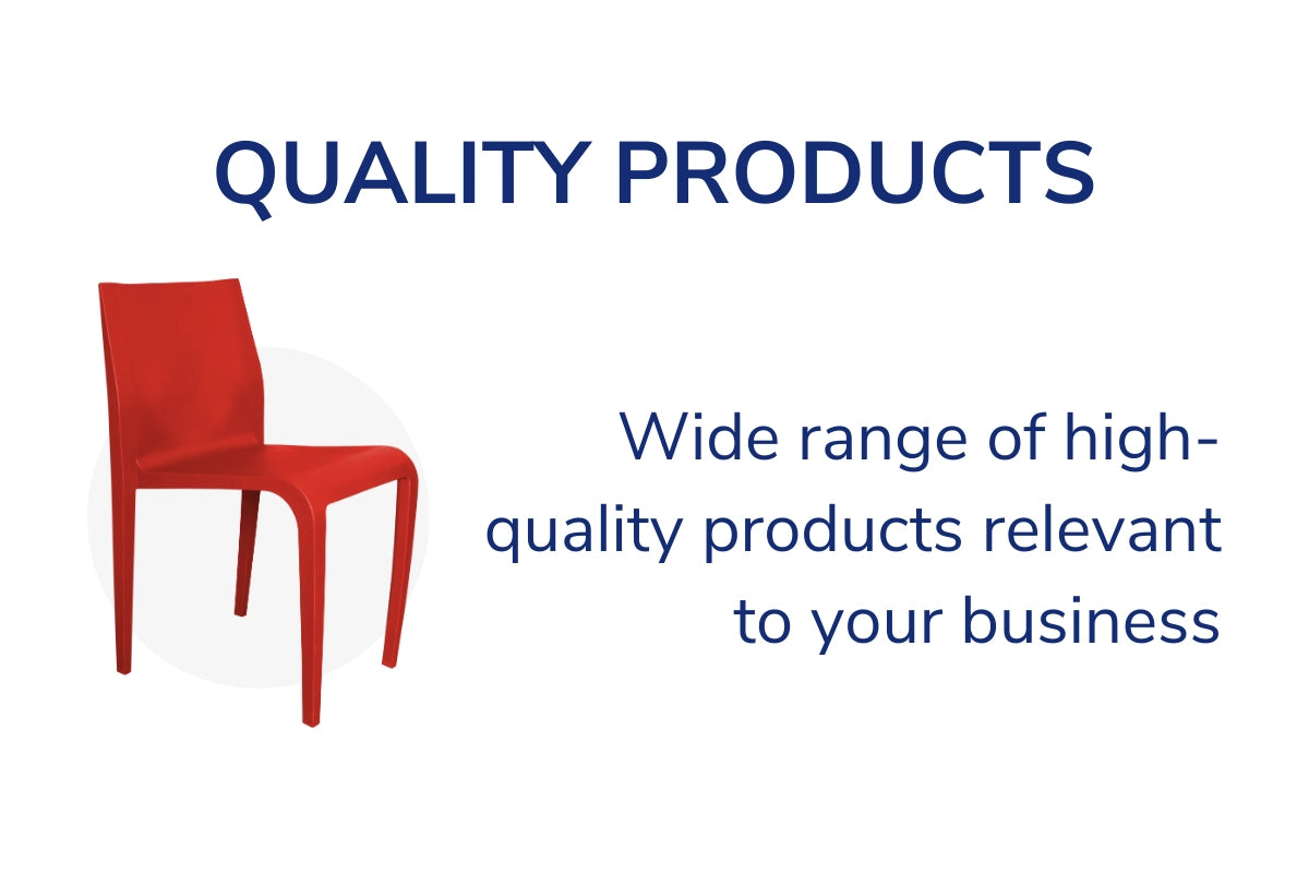 Variety of quality products at unbeatable prices for your business